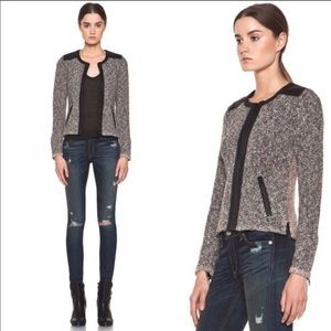 Rag and Bone Lory Tweed Jacket Size S